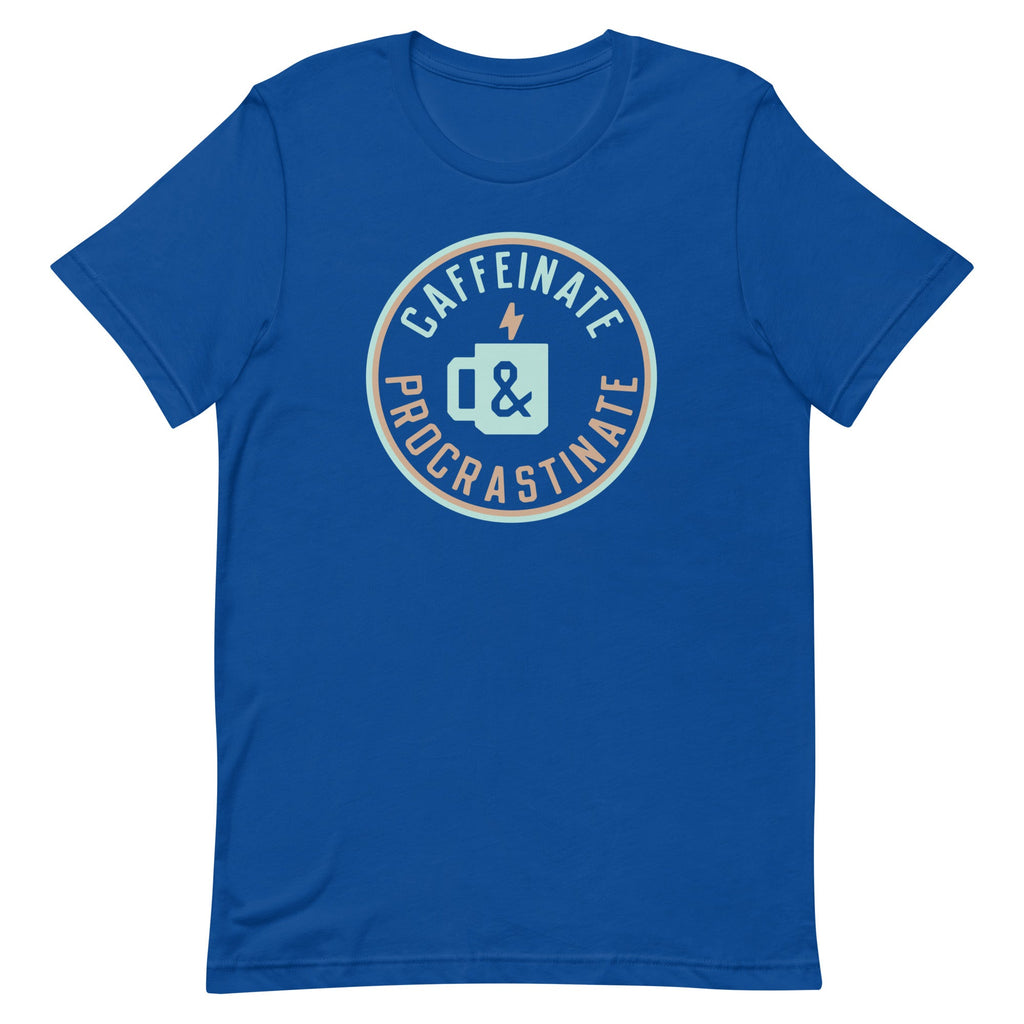 Caffeinate And Procrastinate Men's Signature Tee product image 5