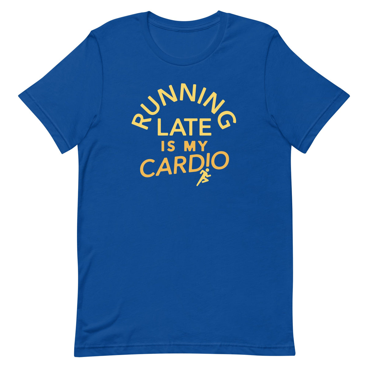 Running Late Is My Cardio Men's Signature Tee product image 5