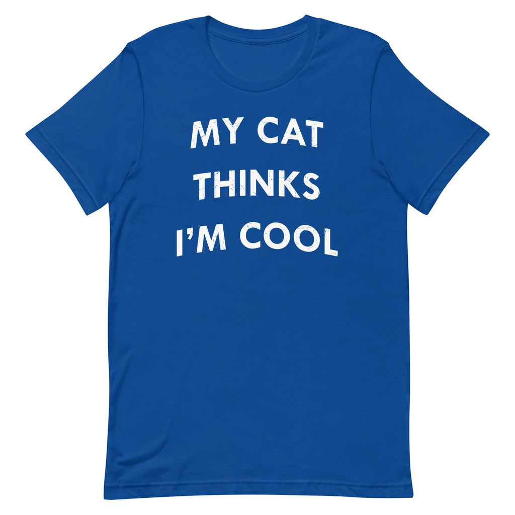 My Cat Thinks I'm Cool Men's Signature Tee product image 4