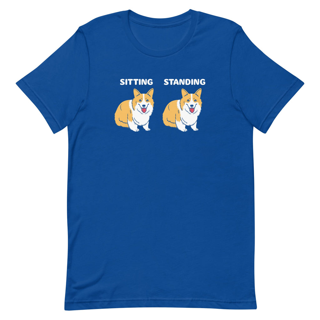 Corgi Sitting And Standing Men's Signature Tee product image 5