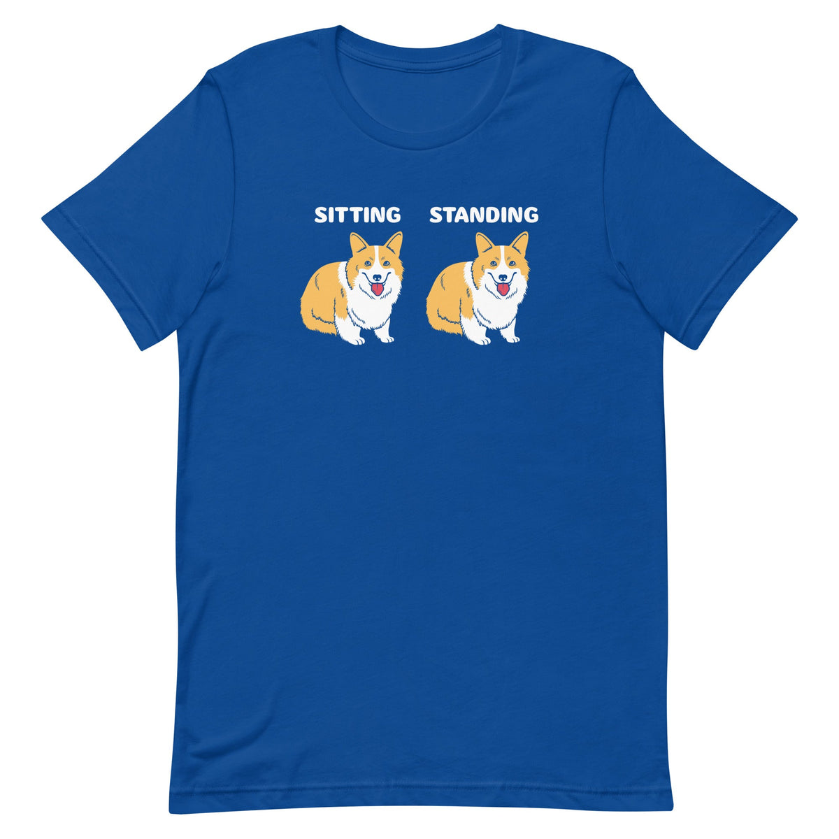 Corgi Sitting And Standing Men's Signature Tee product image 5