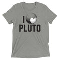 I Heart Pluto Men's Tri-Blend Tee product image 1