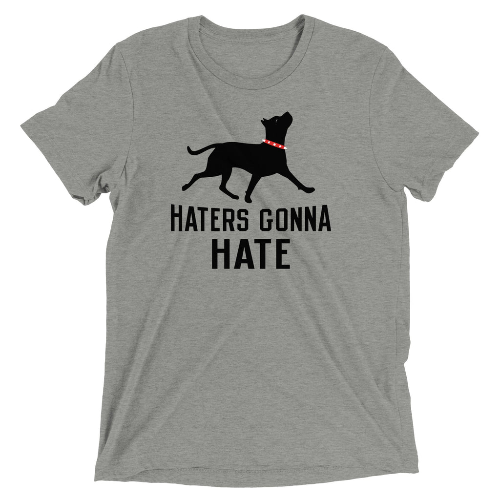 Haters Gonna Hate Pit Men's Tri-Blend Tee product image 1