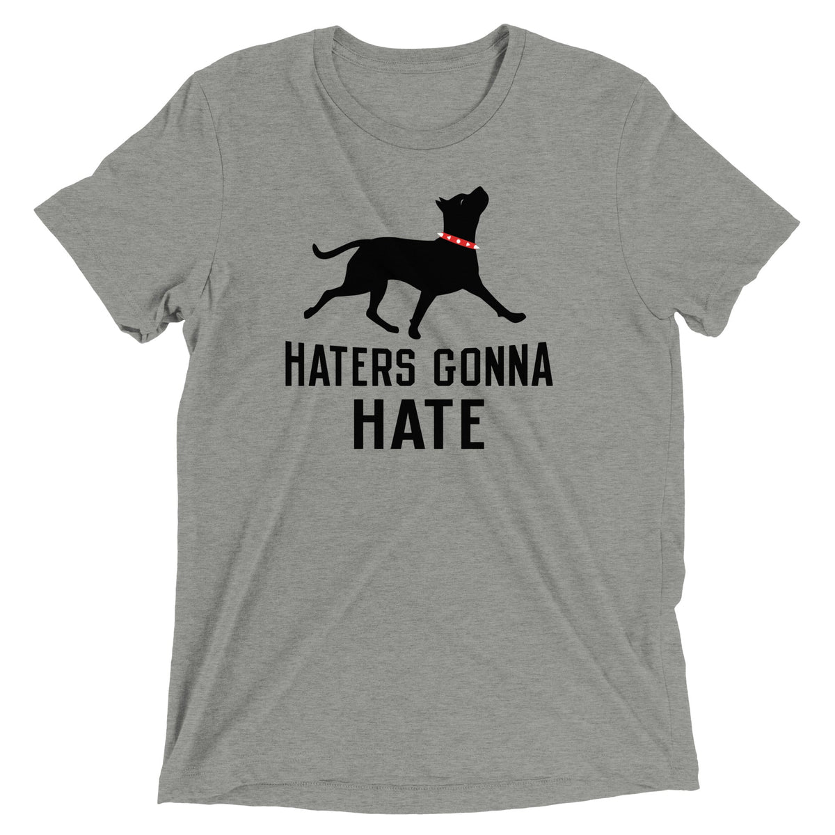 Haters Gonna Hate Pit Men's Tri-Blend Tee product image 1
