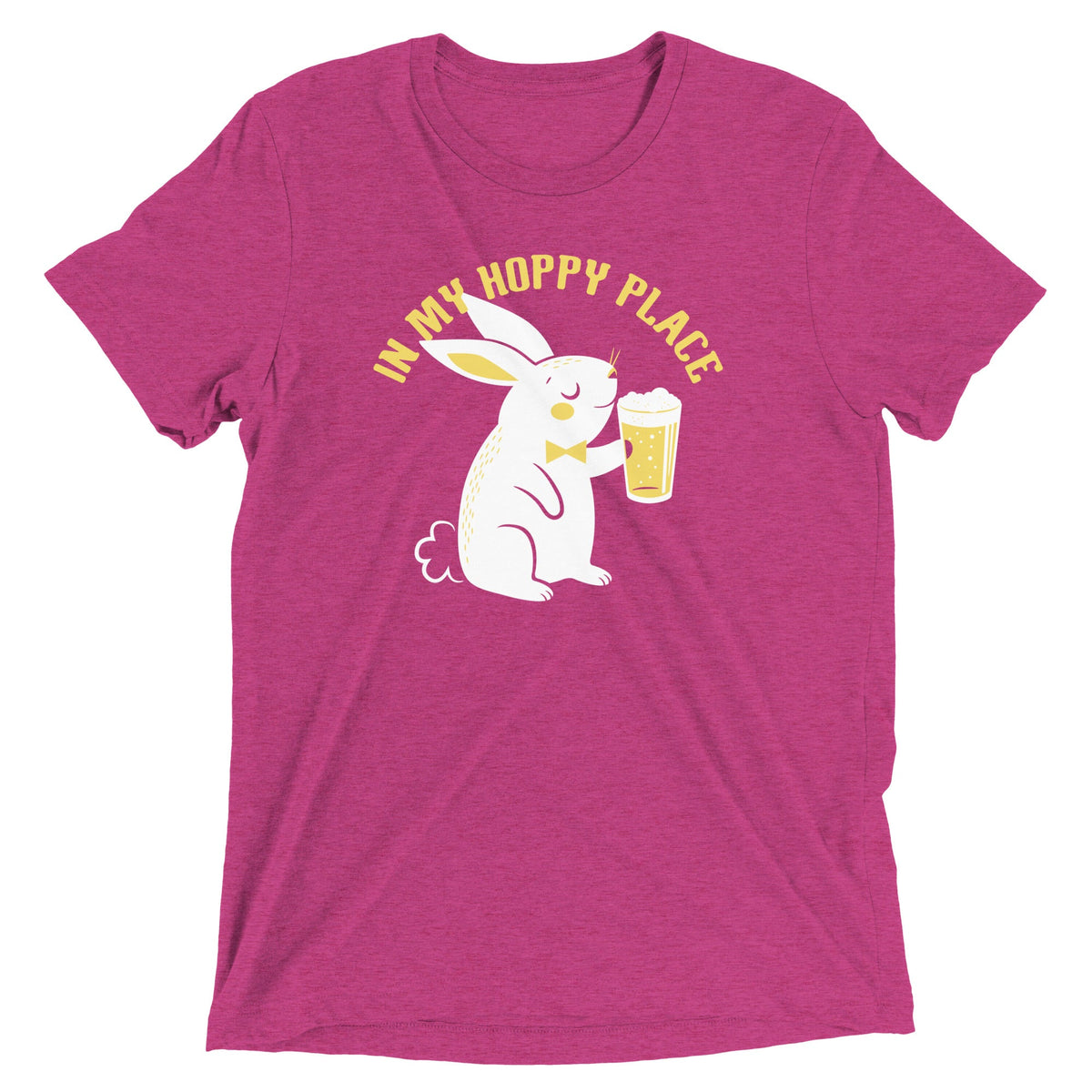 In My Hoppy Place Men's Tri-Blend Tee product image 4