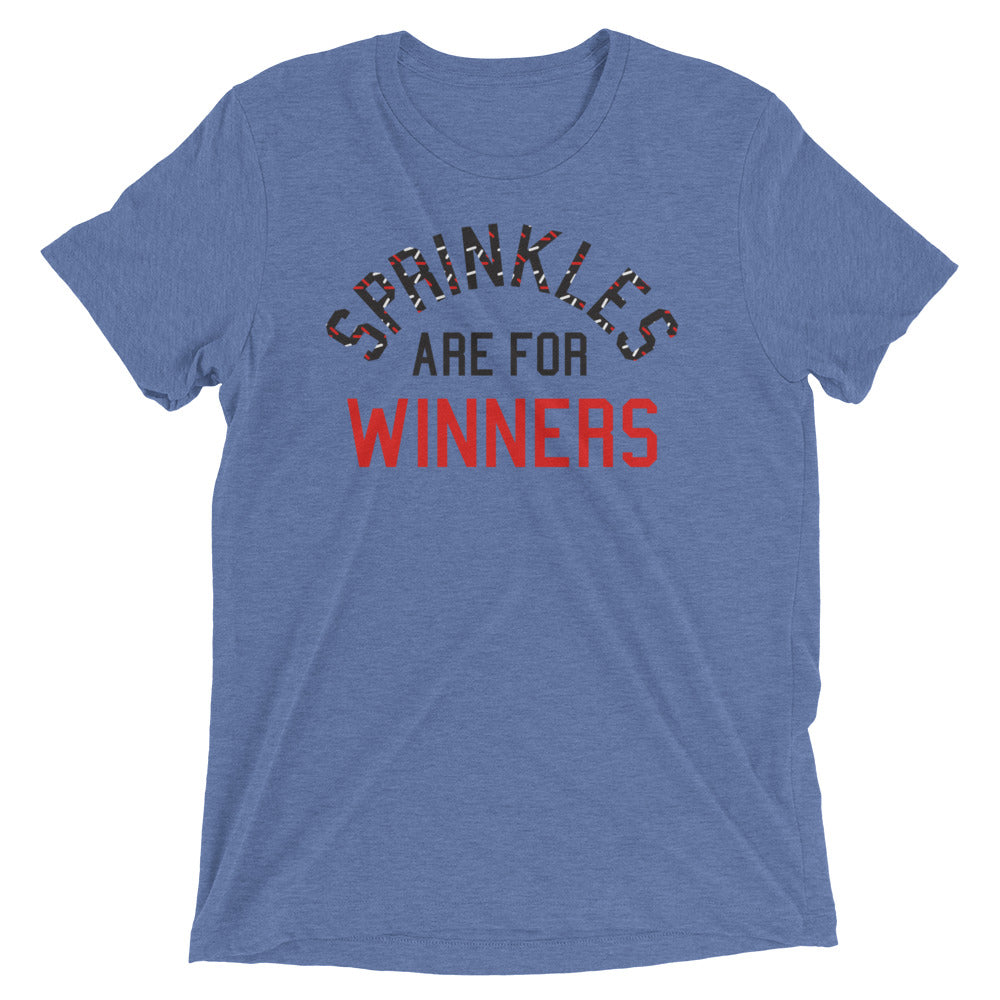 Sprinkles Are For Winners Men's Tri-Blend Tee product image 2