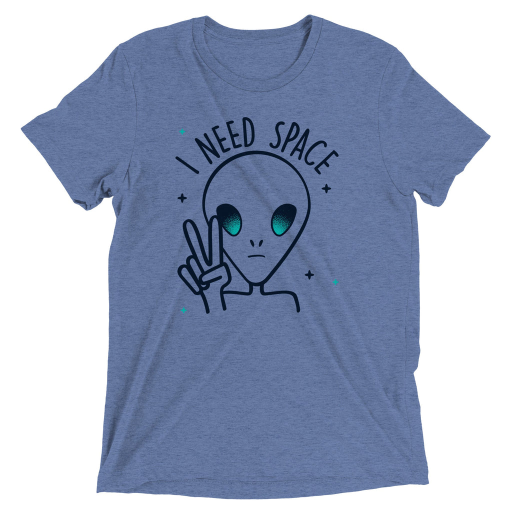 I Need Space Men's Tri-Blend Tee product image 2