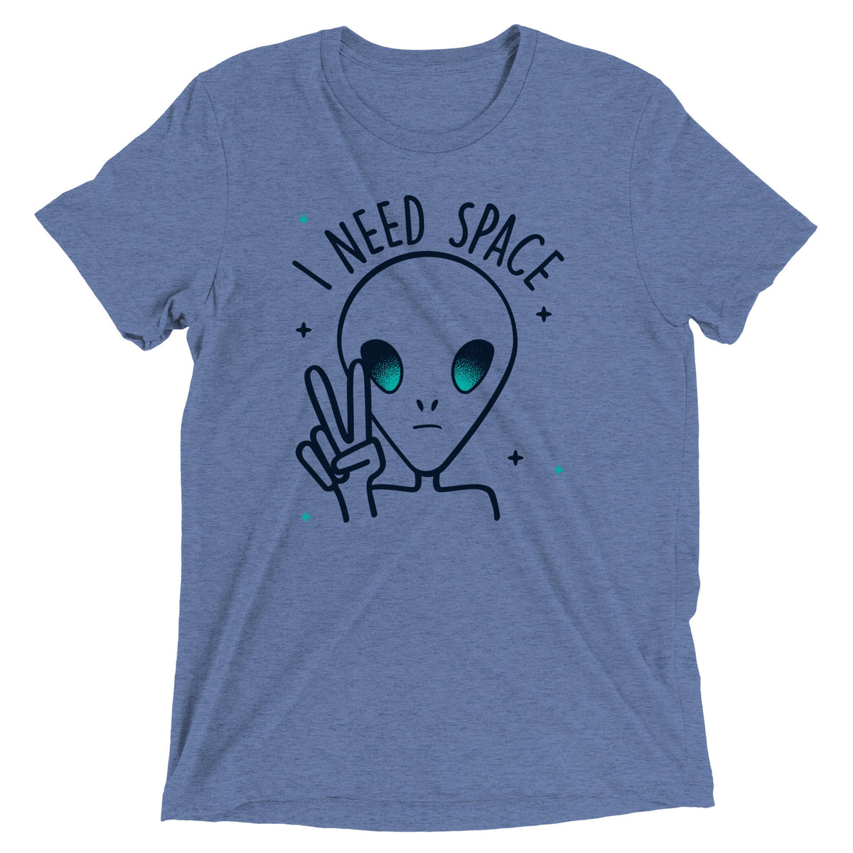 I Need Space Men's Tri-Blend Tee product image 2