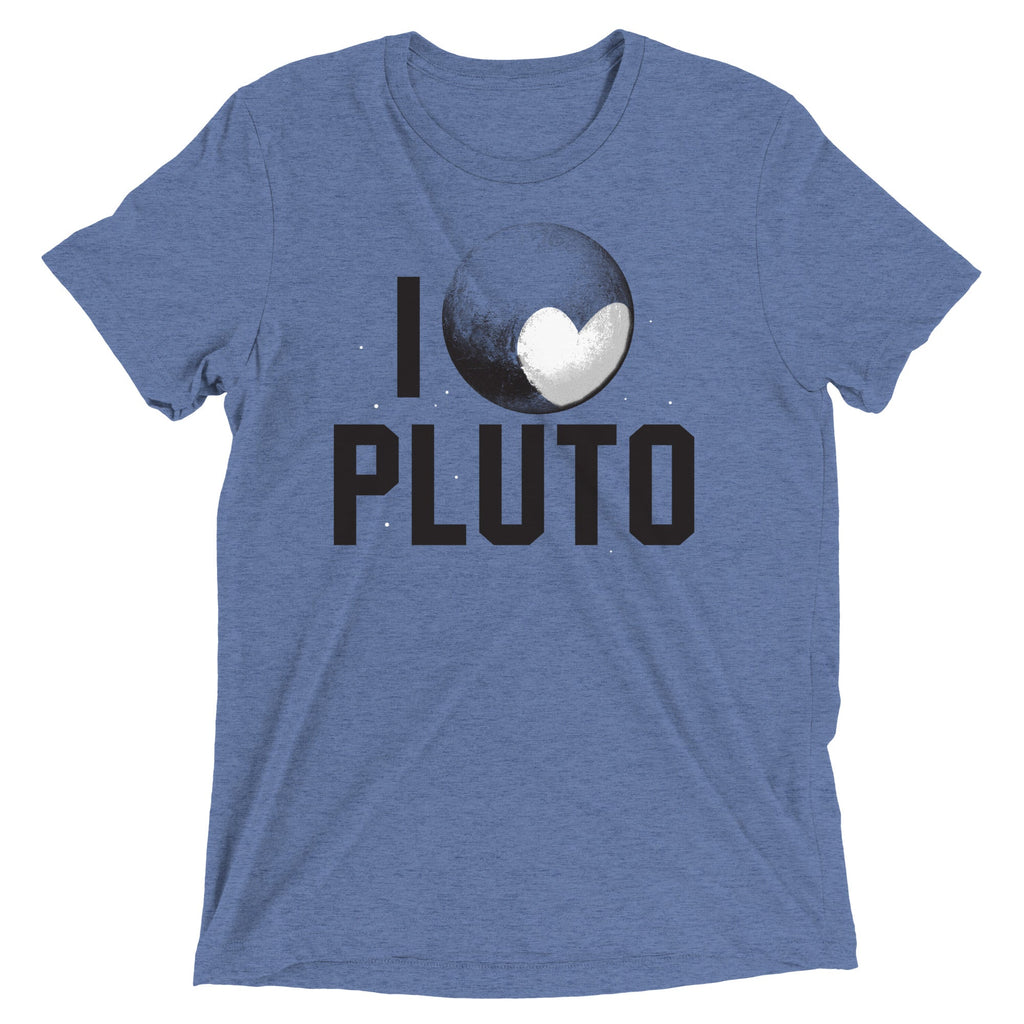 I Heart Pluto Men's Tri-Blend Tee product image 2