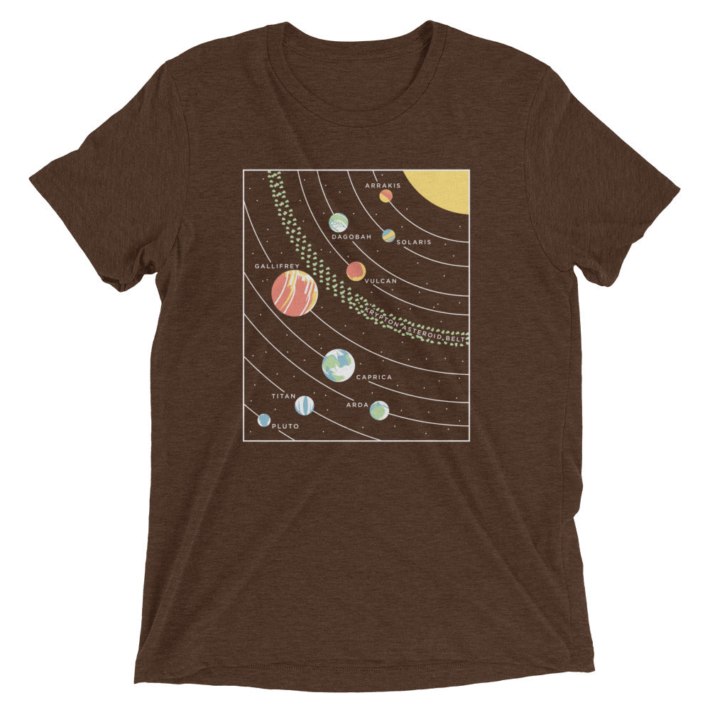 9 Planets Men's Tri-Blend Tee product image 4