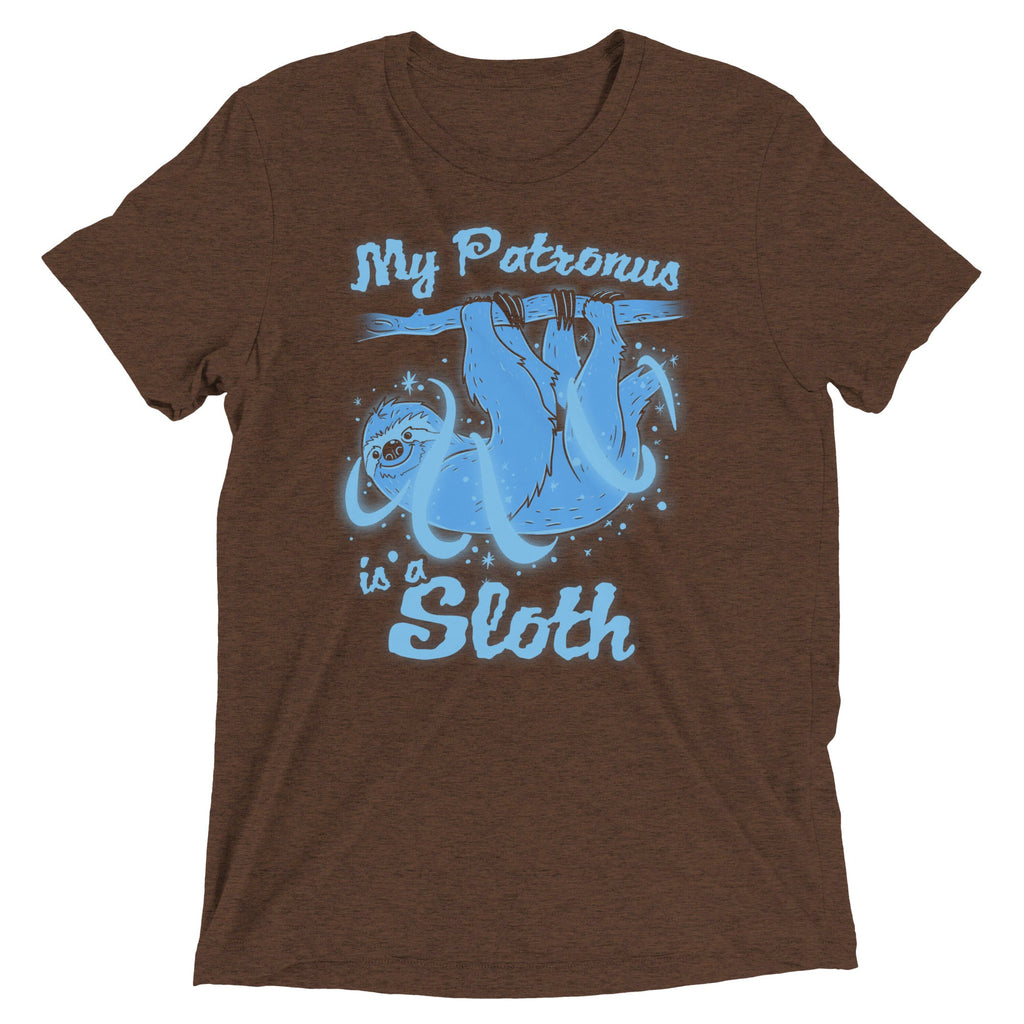 My Patronus Is A Sloth Men's Tri-Blend Tee product image 1