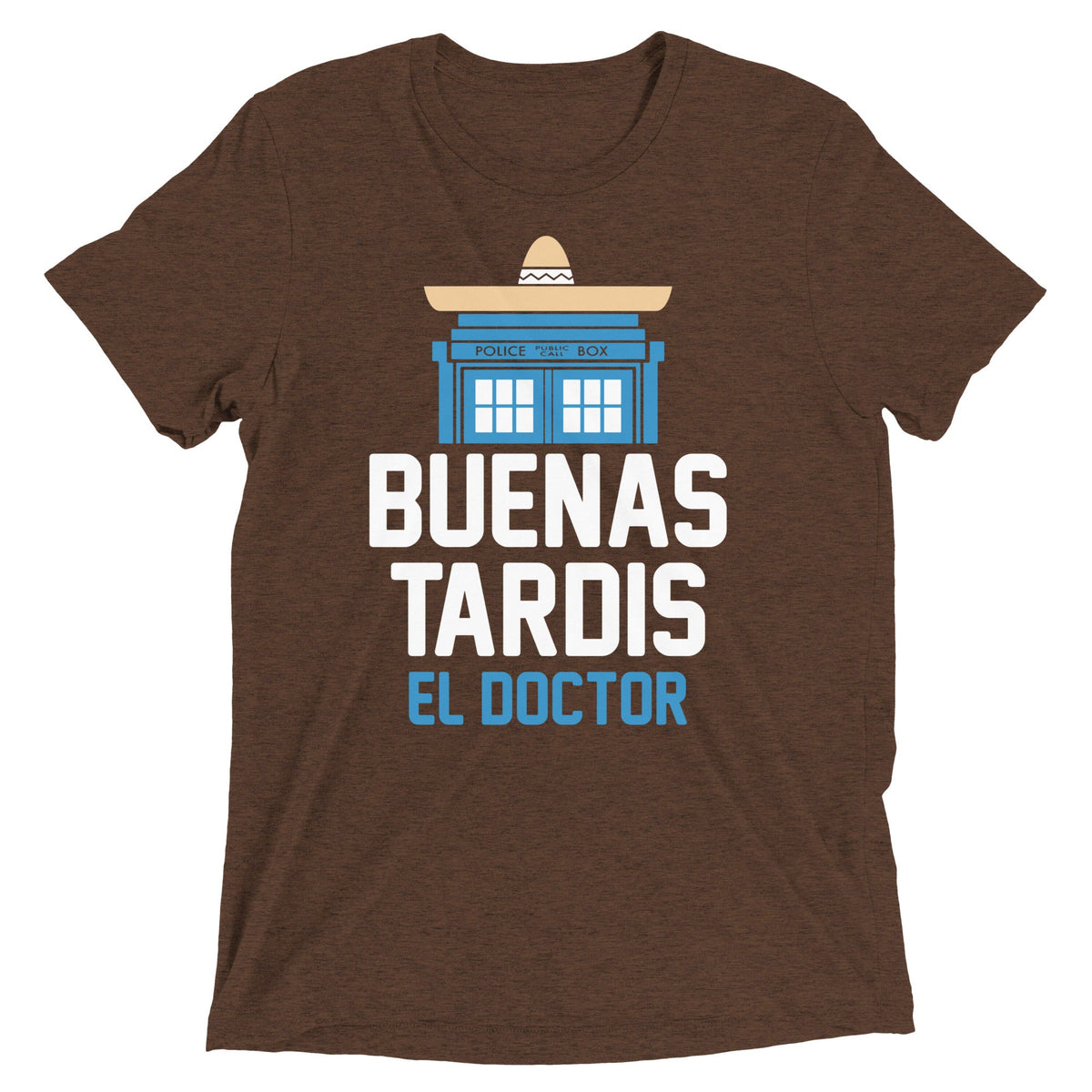 Buenas Tardis Men's Tri-Blend Tee product image 4