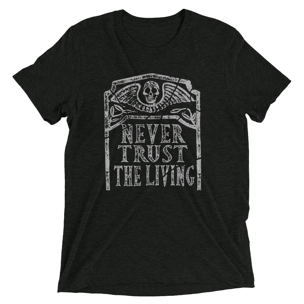 Never Trust The Living Men's Tri-Blend Tee product image 1