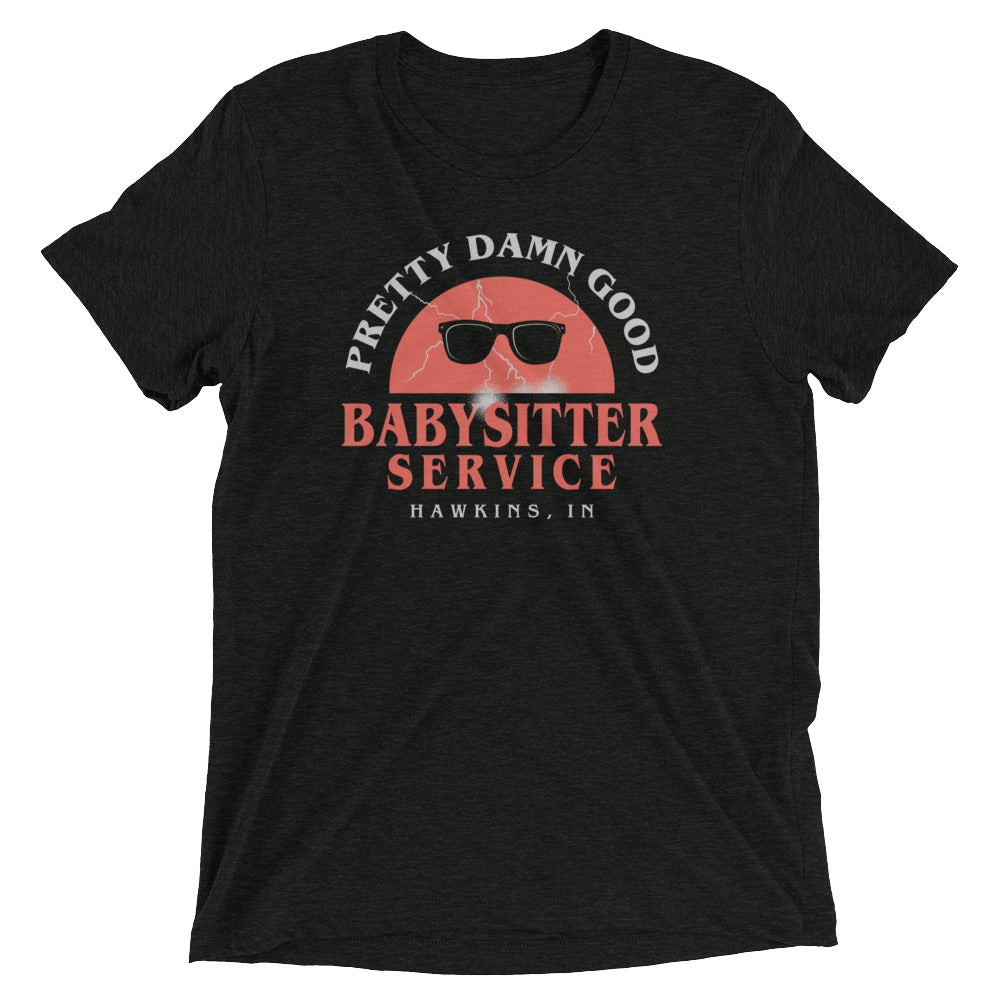 Pretty Damn Good Babysitter Service Men's Tri-Blend Tee product image 1