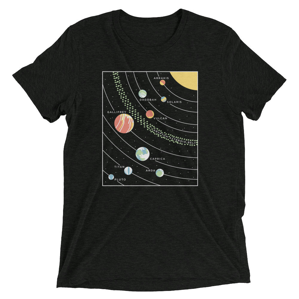 9 Planets Men's Tri-Blend Tee product image 2
