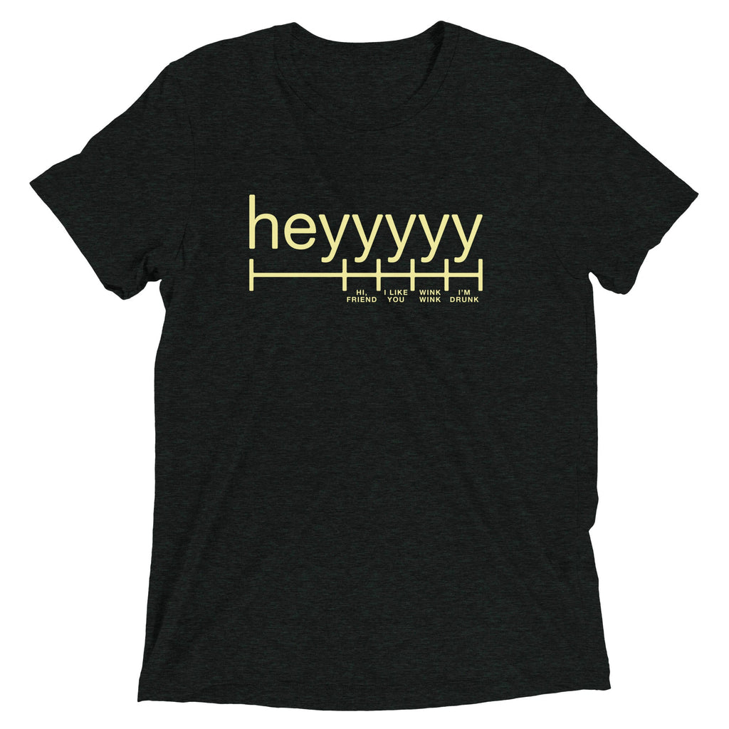 Heyyyyy Men's Tri-Blend Tee product image 3