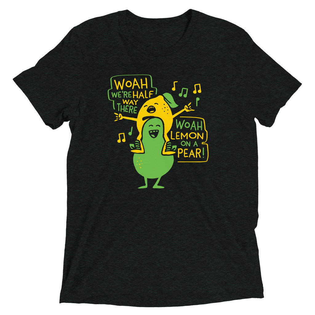 Lemon On A Pear Men's Tri-Blend Tee product image 2