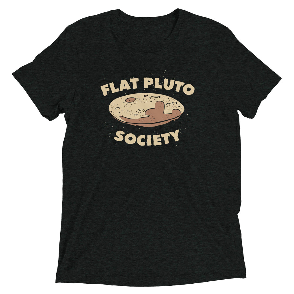 Flat Pluto Society Men's Tri-Blend Tee product image 1