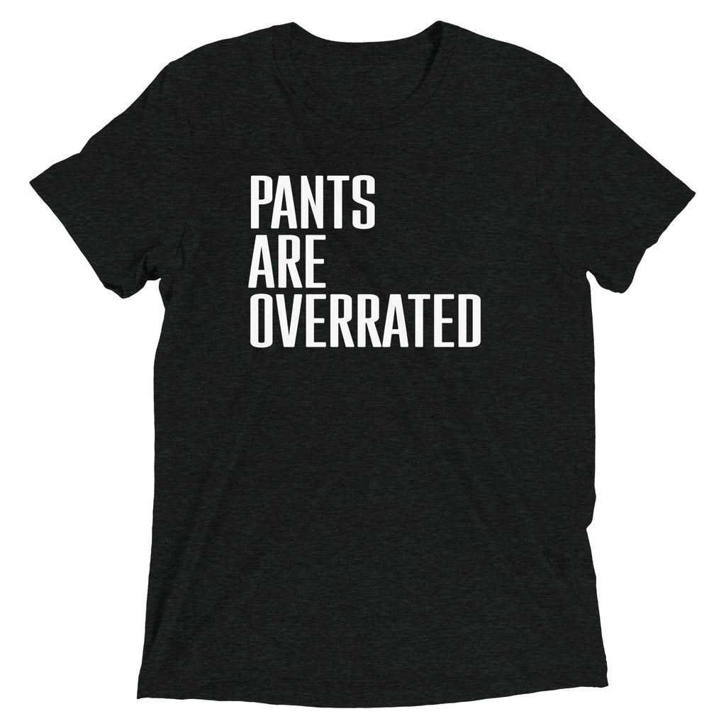 Pants Are Overrated Men's Tri-Blend Tee product image 2