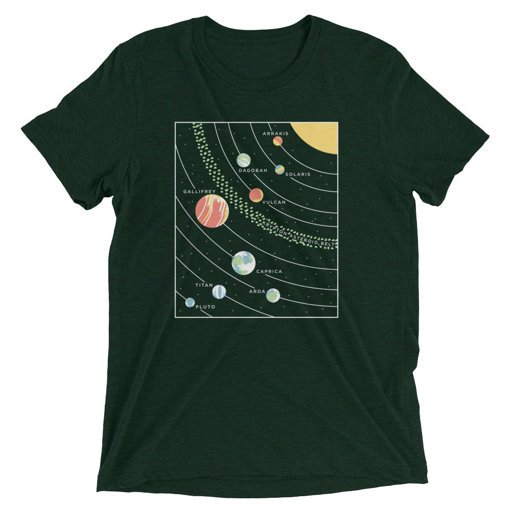 9 Planets Men's Tri-Blend Tee product image 3