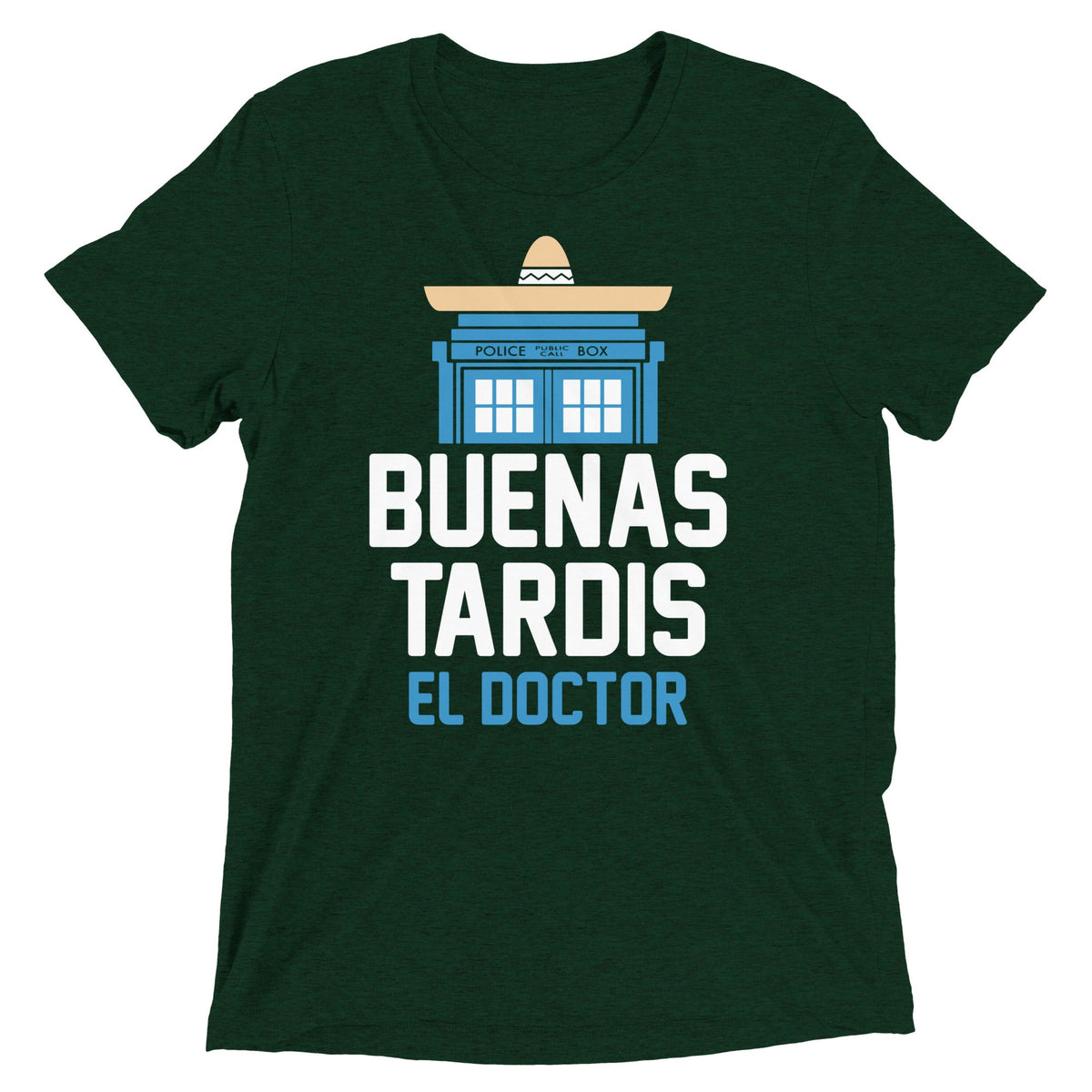 Buenas Tardis Men's Tri-Blend Tee product image 3