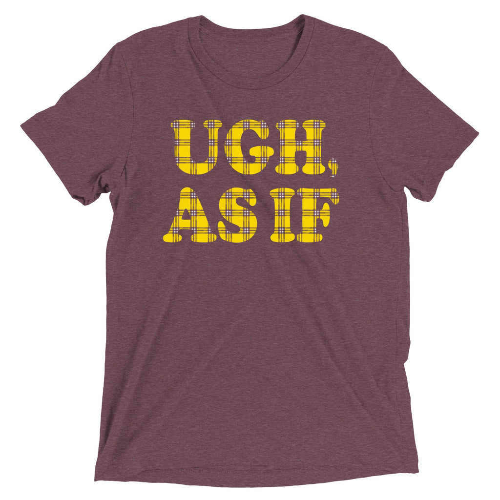 Ugh, As If Men's Tri-Blend Tee product image 3