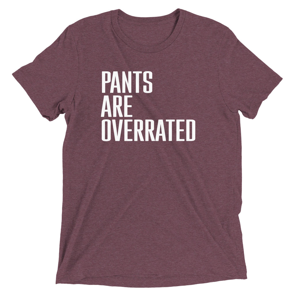 Pants Are Overrated Men's Tri-Blend Tee product image 4