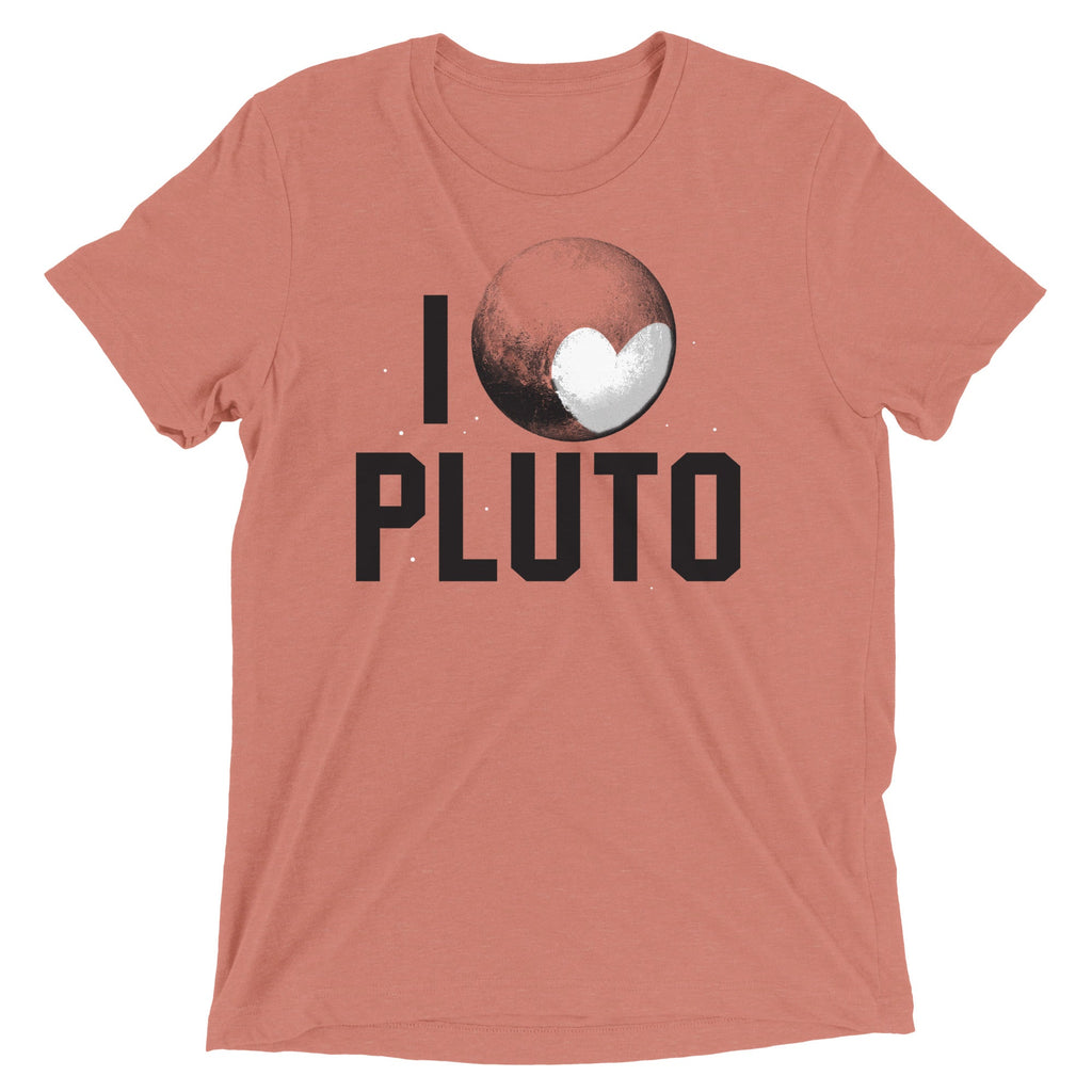 I Heart Pluto Men's Tri-Blend Tee product image 4