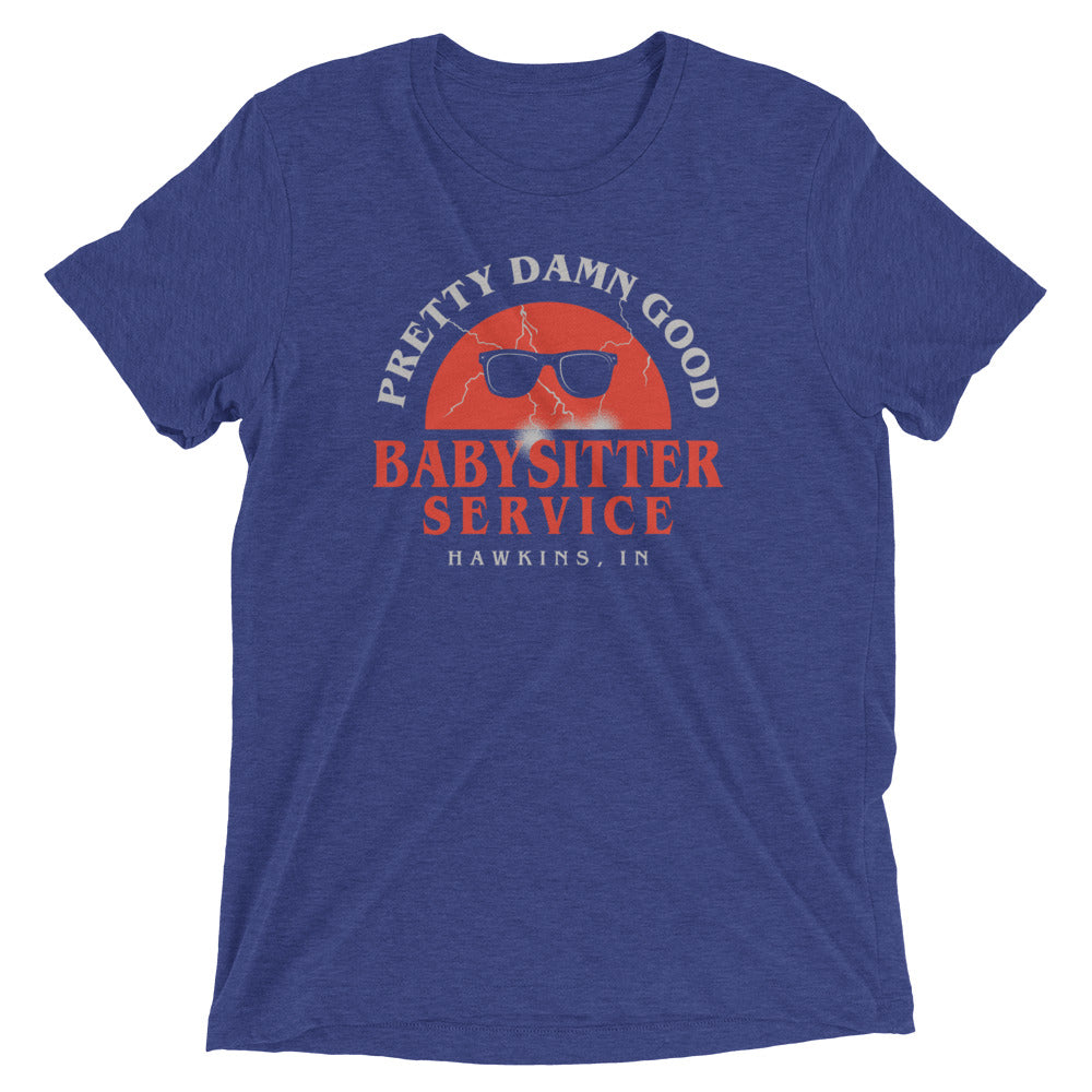 Pretty Damn Good Babysitter Service Men's Tri-Blend Tee product image 3