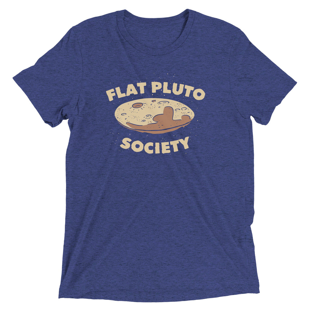Flat Pluto Society Men's Tri-Blend Tee product image 3