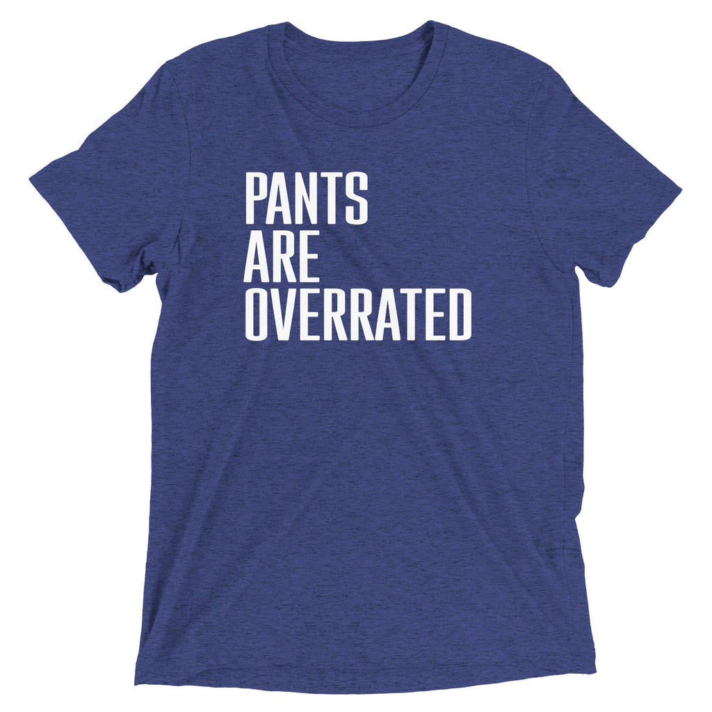 Pants Are Overrated Men's Tri-Blend Tee product image 5