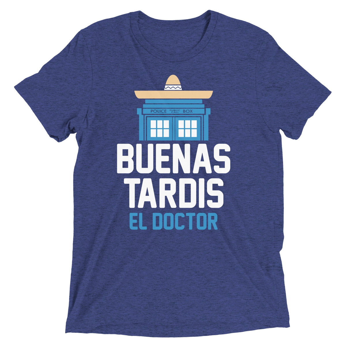 Buenas Tardis Men's Tri-Blend Tee product image 1