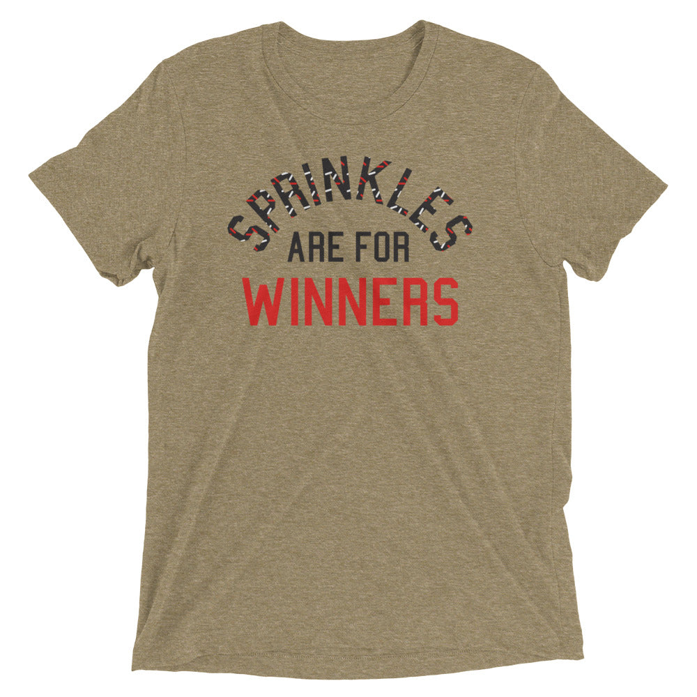 Sprinkles Are For Winners Men's Tri-Blend Tee product image 4