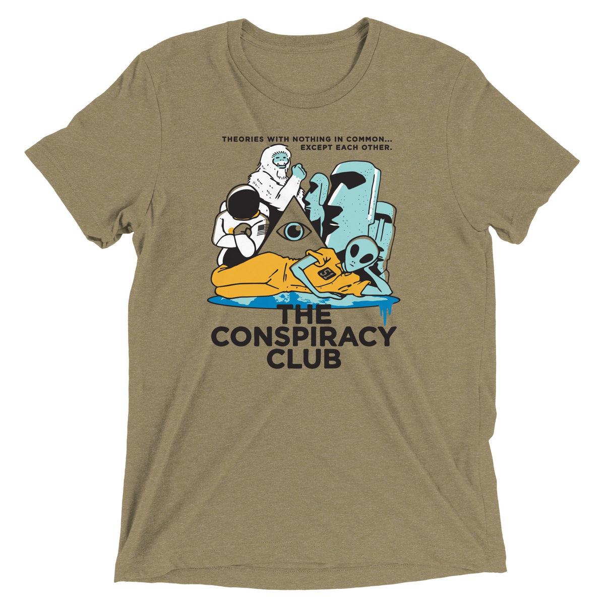The Conspiracy Club Men's Tri-Blend Tee product image 4