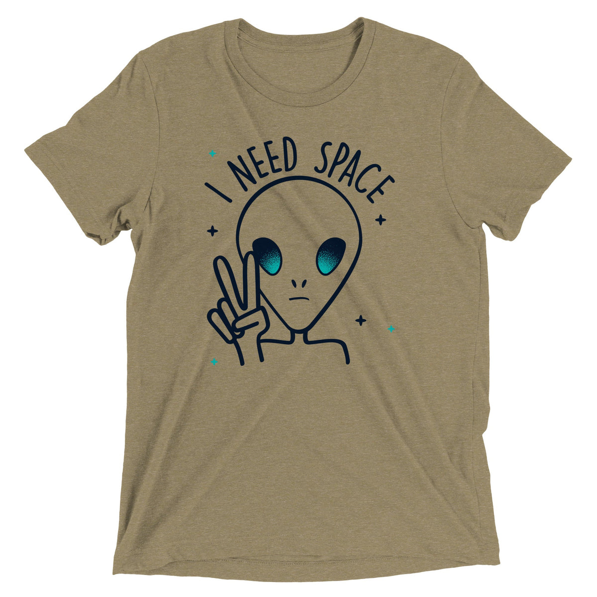 I Need Space Men's Tri-Blend Tee product image 5