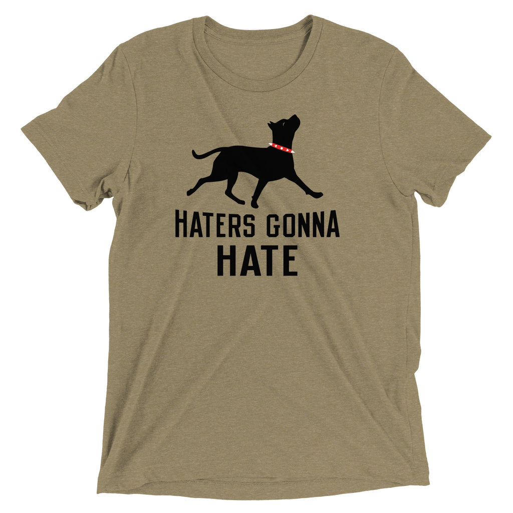 Haters Gonna Hate Pit Men's Tri-Blend Tee product image 5