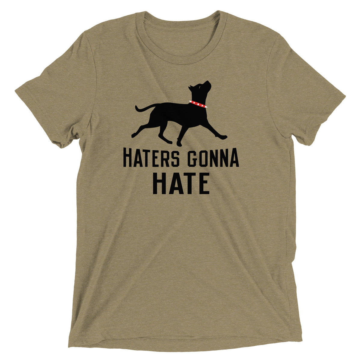 Haters Gonna Hate Pit Men's Tri-Blend Tee product image 5