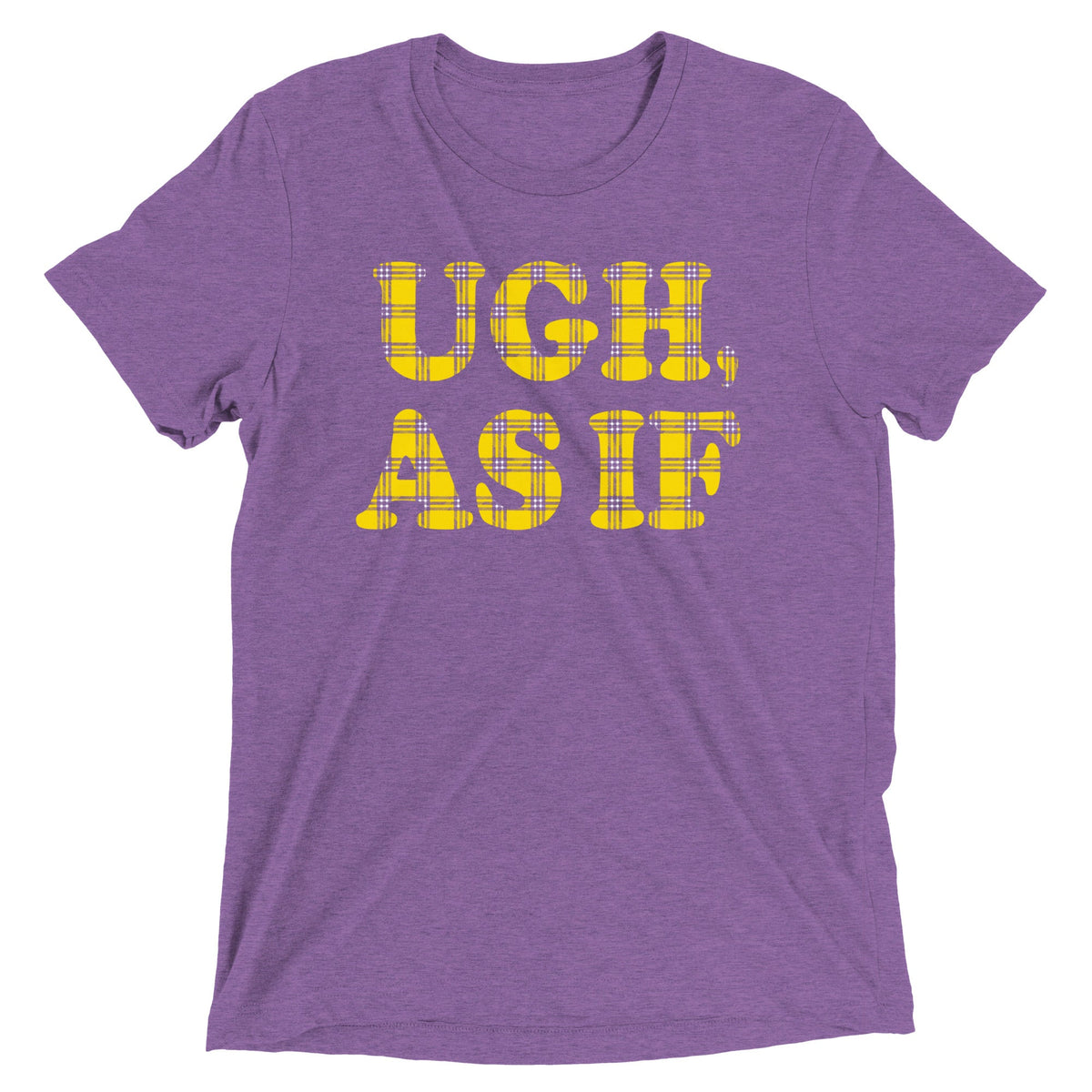 Ugh, As If Men's Tri-Blend Tee product image 5