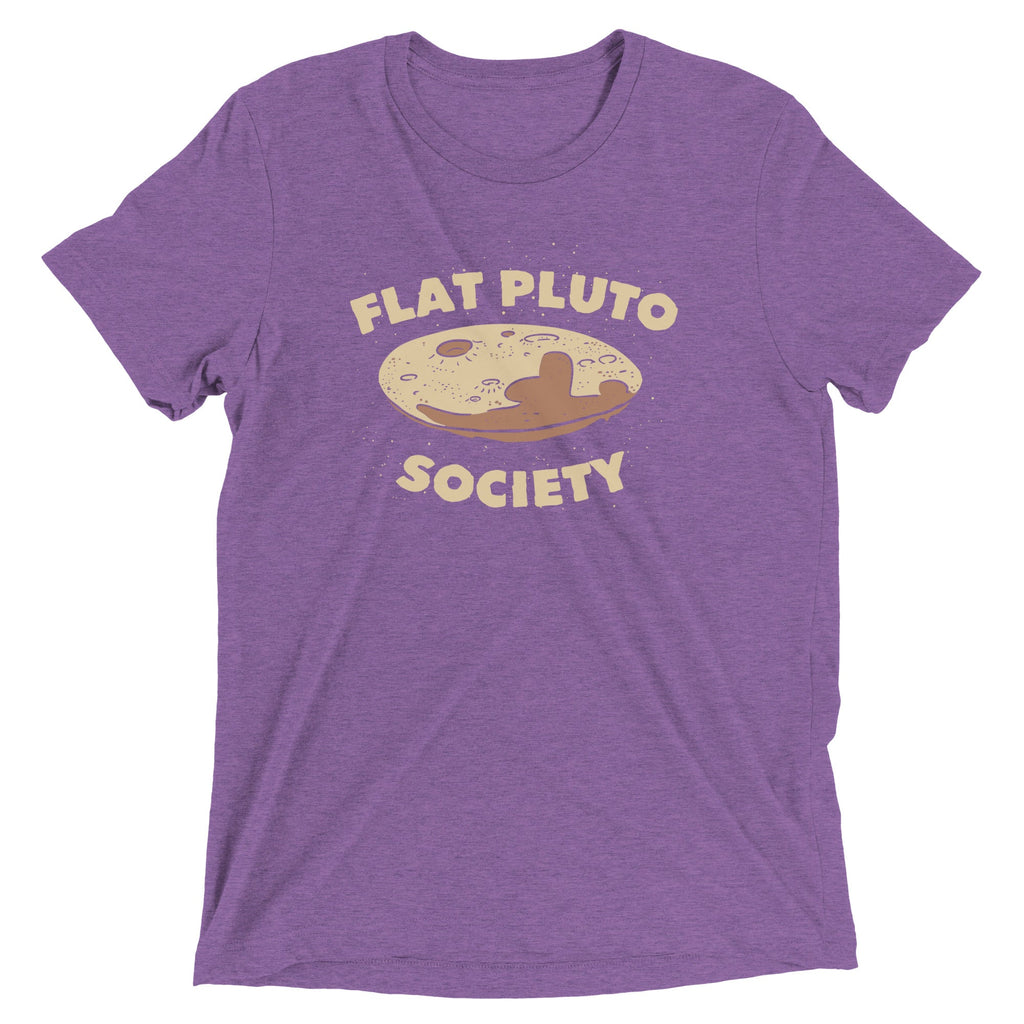 Flat Pluto Society Men's Tri-Blend Tee product image 4