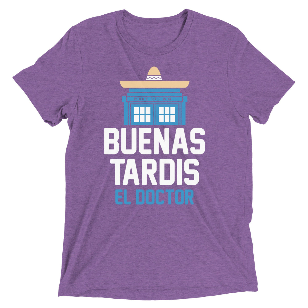 Buenas Tardis Men's Tri-Blend Tee product image 5