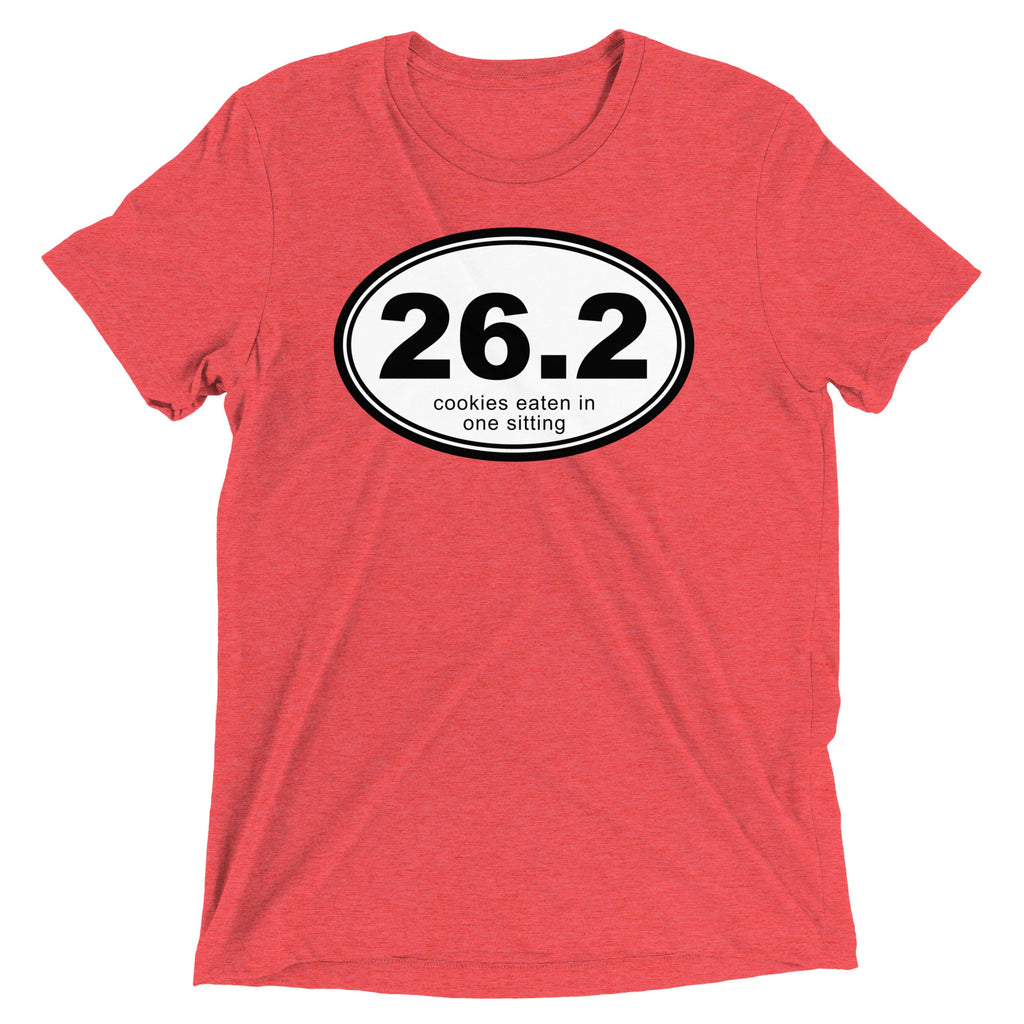 26.2 Cookies Eaten In One Sitting Men's Tri-Blend Tee product image 3