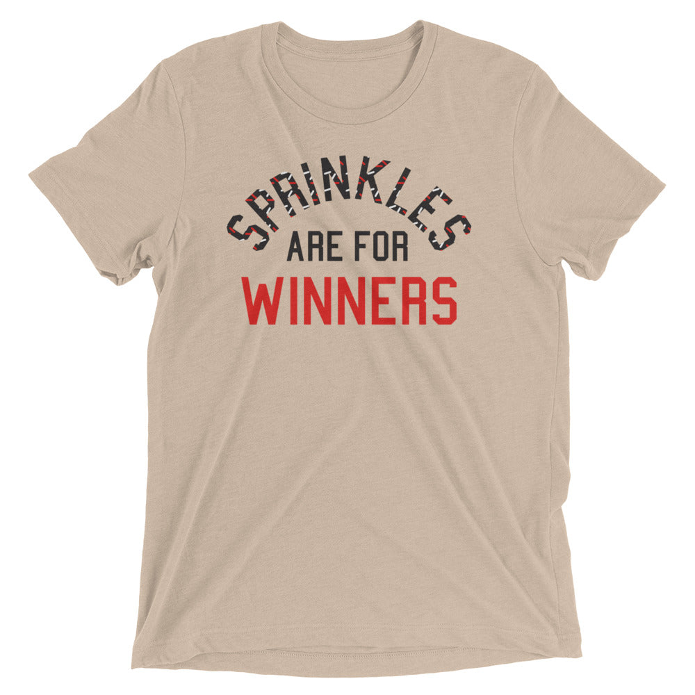 Sprinkles Are For Winners Men's Tri-Blend Tee product image 5