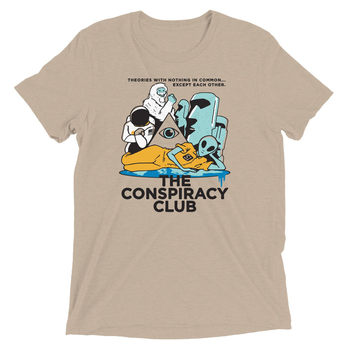 The Conspiracy Club Men's Tri-Blend Tee product image 3