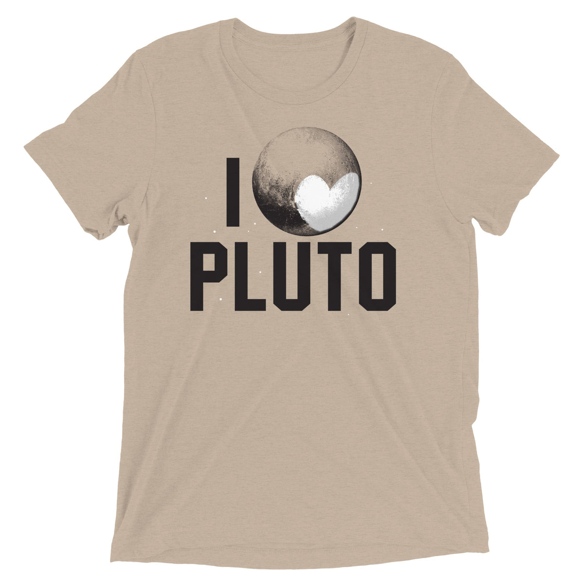 I Heart Pluto Men's Tri-Blend Tee product image 5