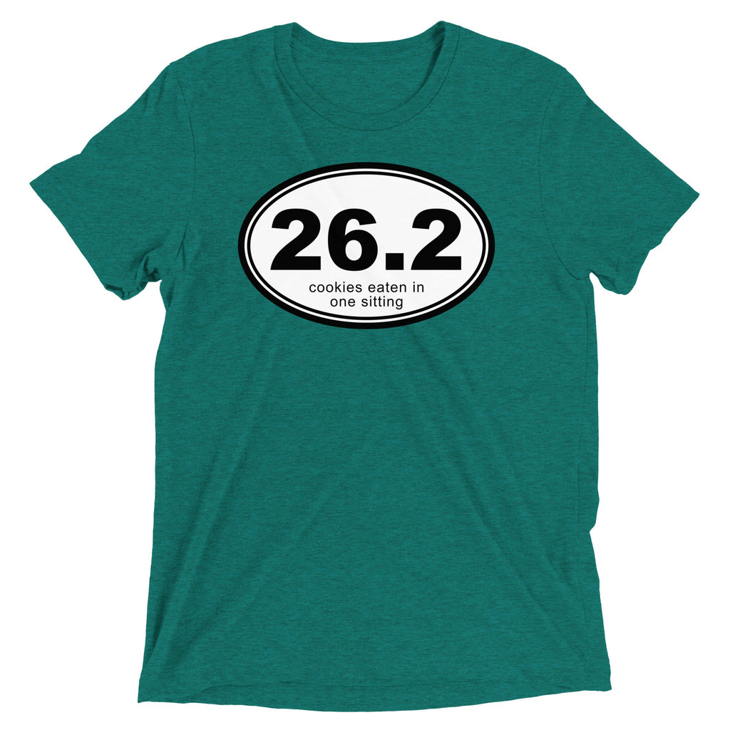 26.2 Cookies Eaten In One Sitting Men's Tri-Blend Tee product image 4