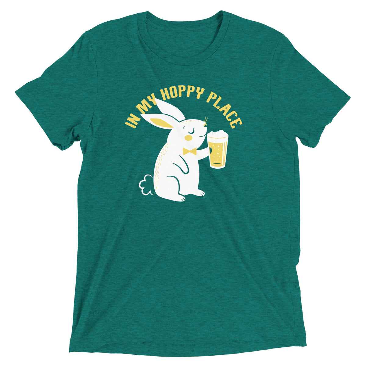In My Hoppy Place Men's Tri-Blend Tee product image 1