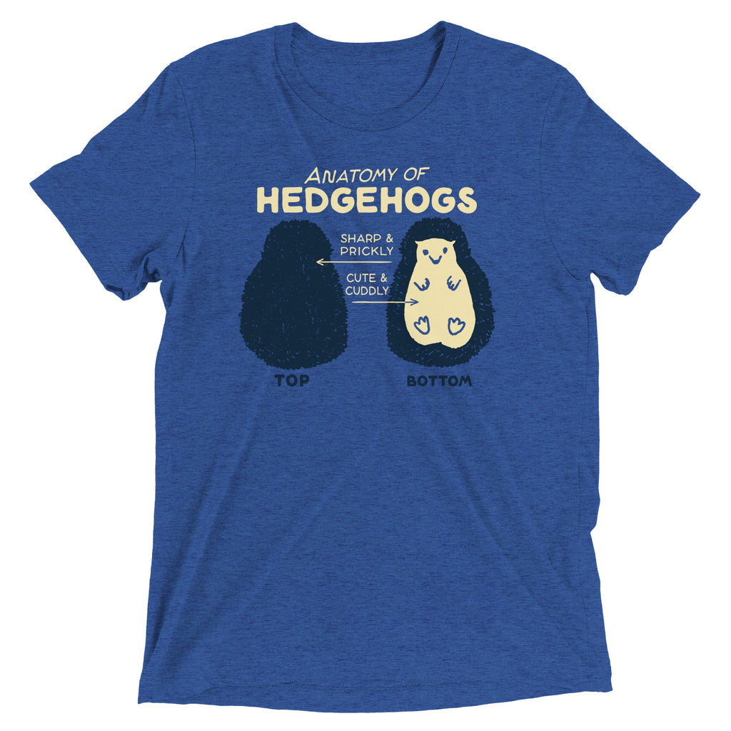 Anatomy Of Hedgehogs Men's Tri-Blend Tee product image 5