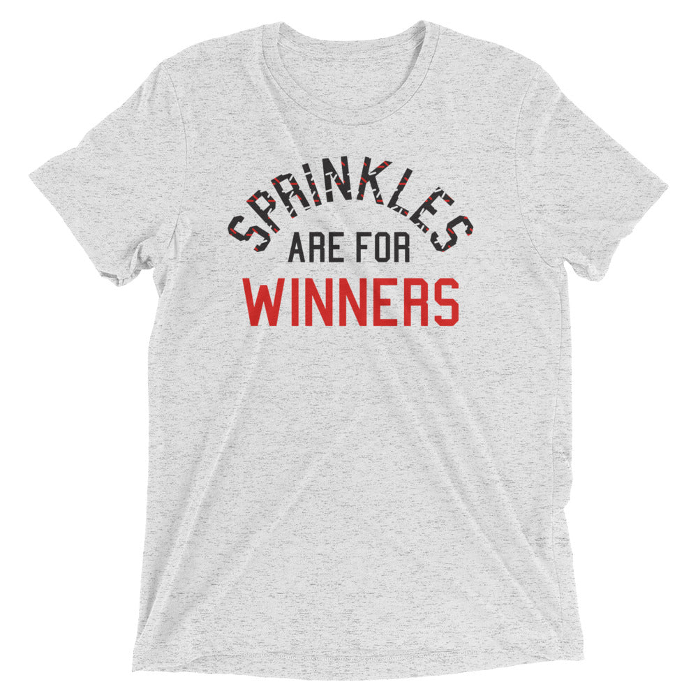 Sprinkles Are For Winners Men's Tri-Blend Tee product image 1