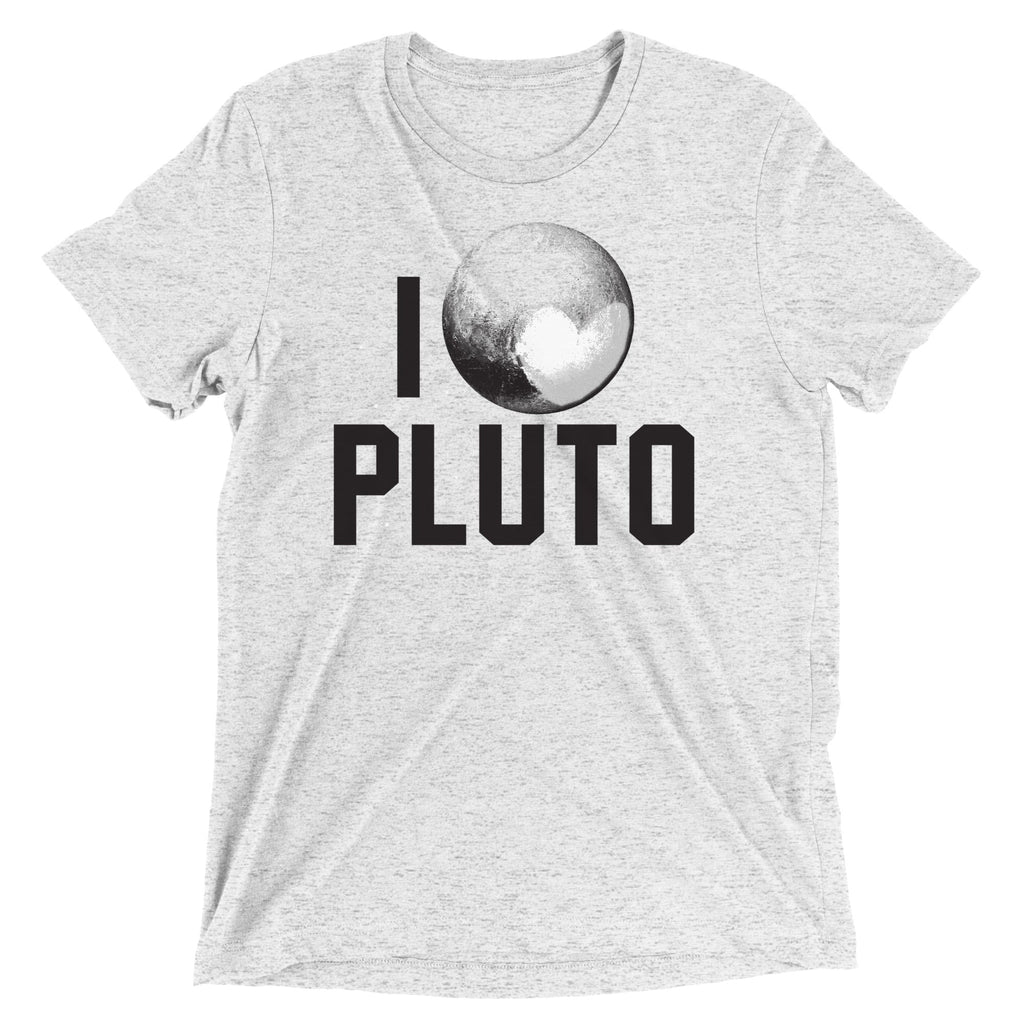 I Heart Pluto Men's Tri-Blend Tee product image 3