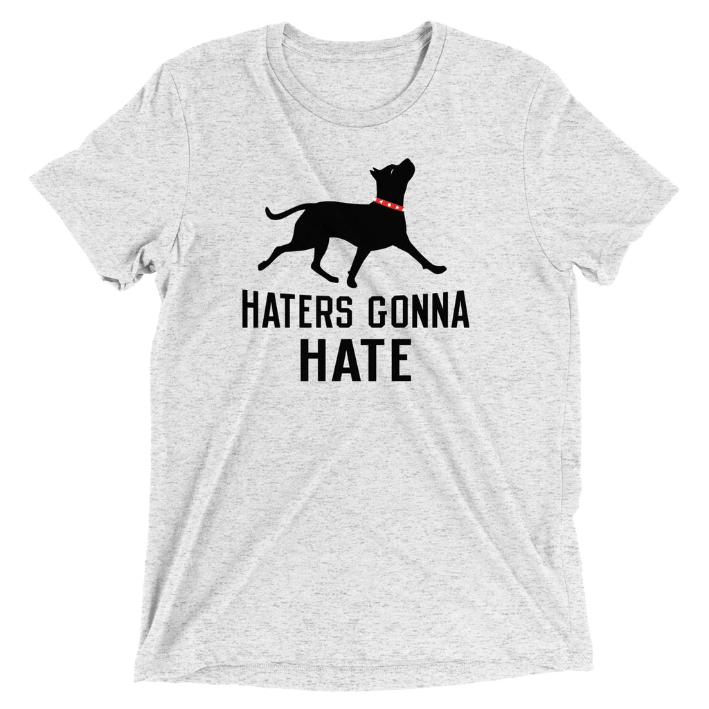 Haters Gonna Hate Pit Men's Tri-Blend Tee product image 3